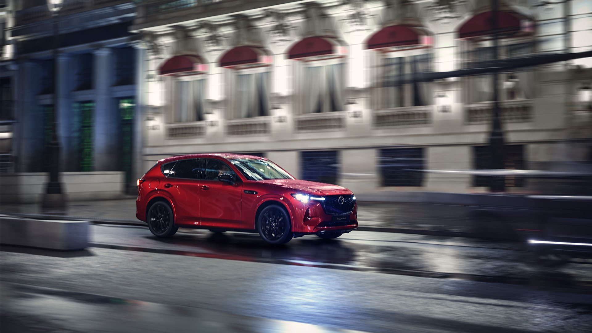 2022 Mazda CX 60 Craftedinjapan Sideshot 30 RHD CMYK 11325X8494 2022 Eur Engl Plate