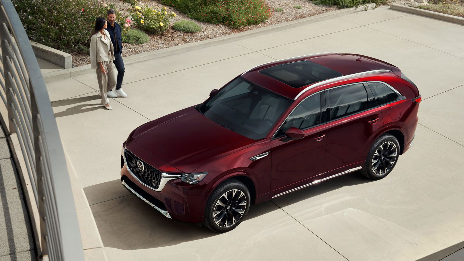 2022 Cx 90 Us Lhd C016 High Ext Fq Panoramicsunroof Int White 3Rowsfromoutside Artisanred H3t Until Jan31th2028 1600 Opt