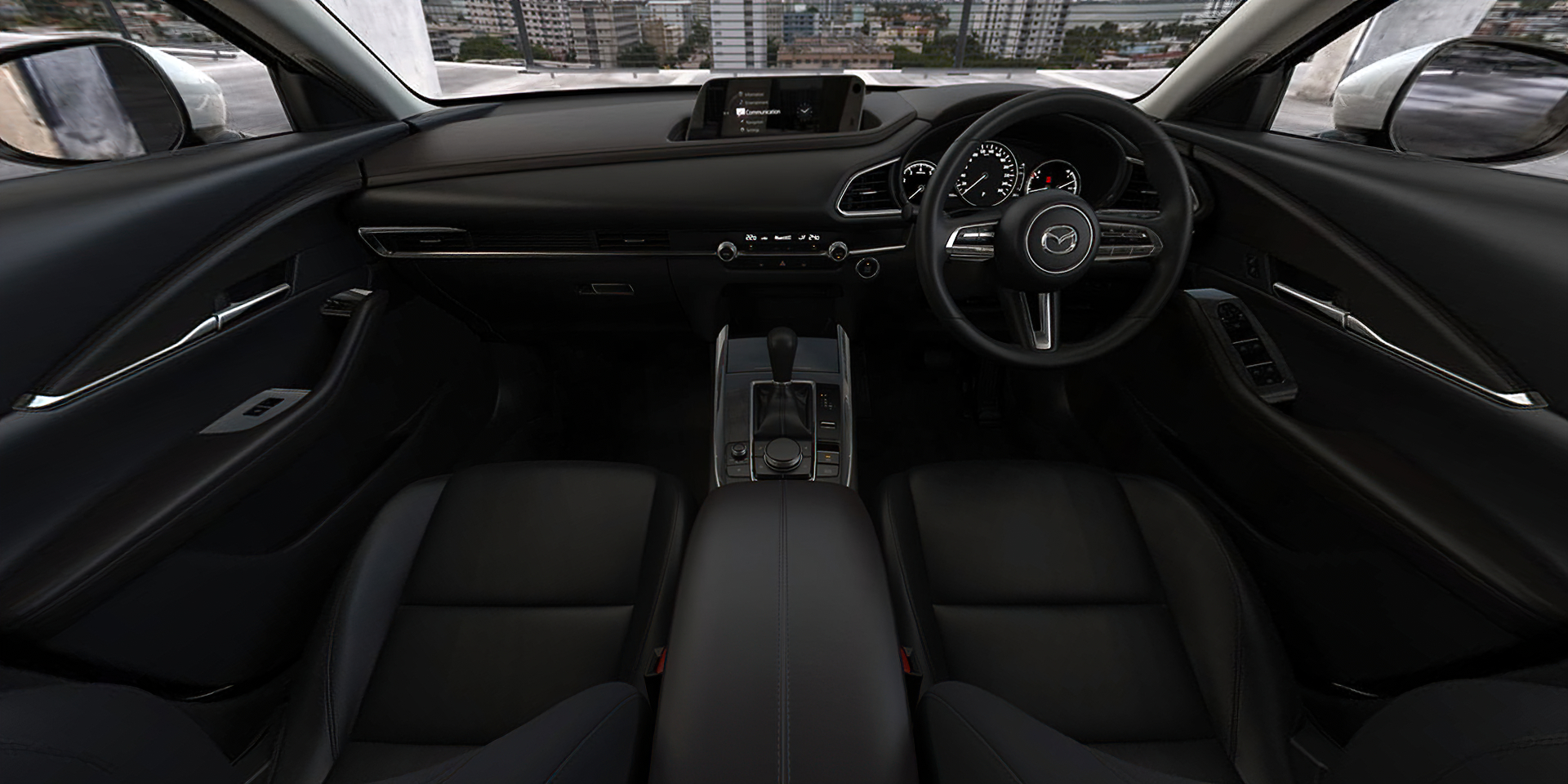 Mazda CX30 Black Leather SAI Sharpen